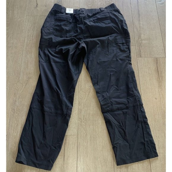 Duluth Women's Plus Dry on the Fly Improved Bootcut Pants Black 18Wx31 NWT - Picture 7 of 11